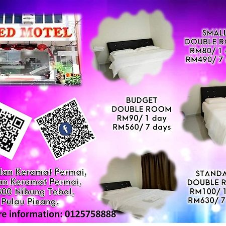 Red Motel Nibung Tebal Esterno foto